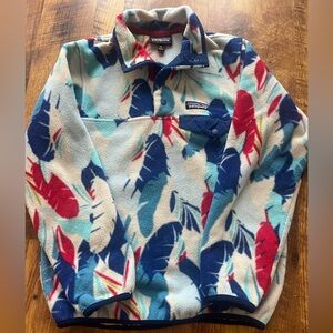 Women's Lightweight Synchilla Snap-T Pullover Feather Dance Channel Blue